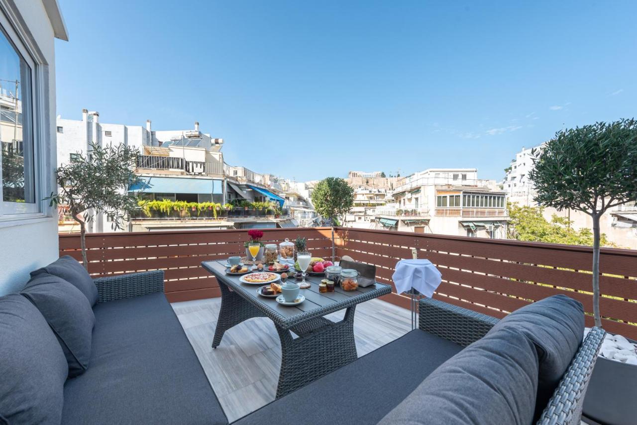 Acropolis Divine Penthouse Apartman Athén Kültér fotó