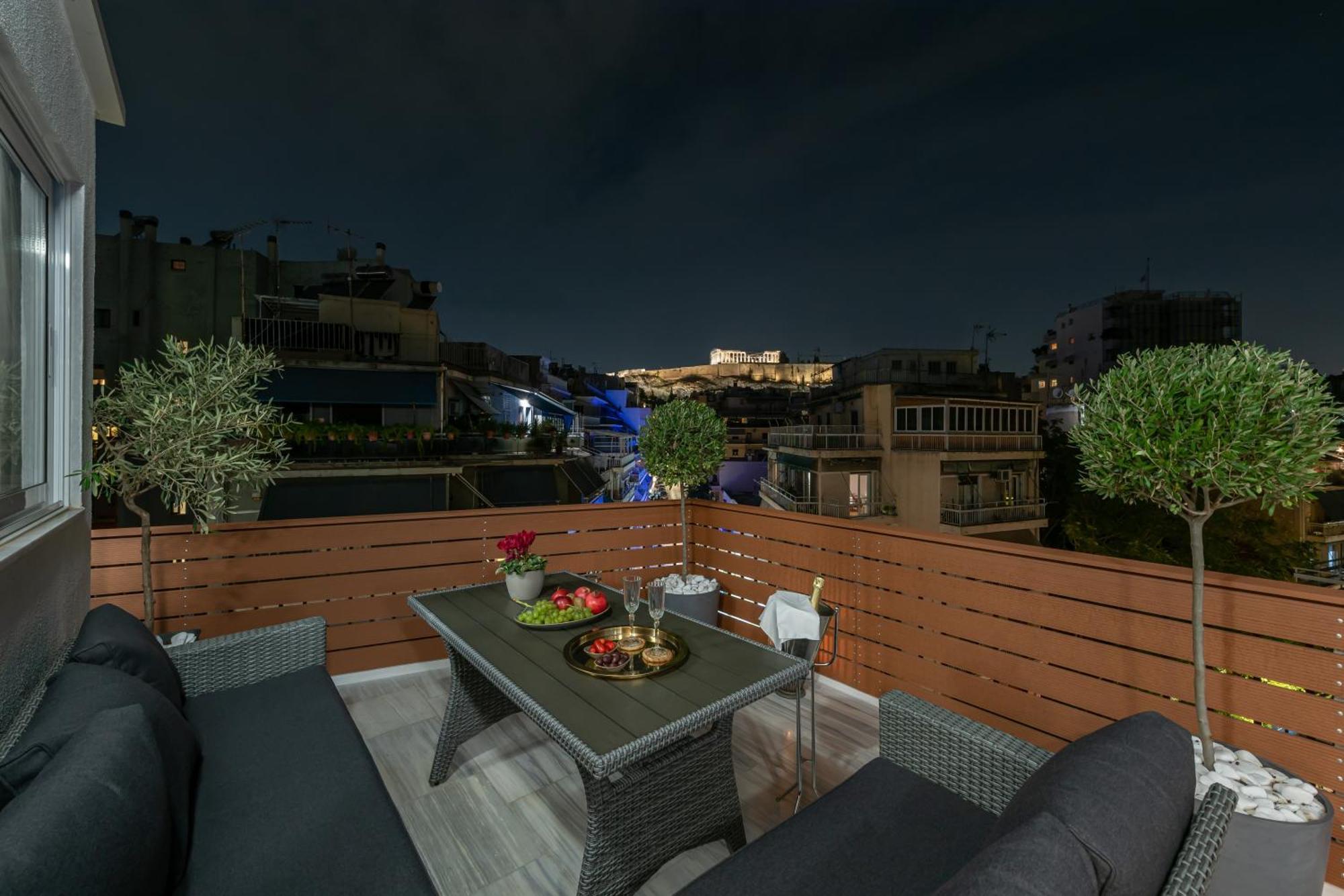 Acropolis Divine Penthouse Apartman Athén Kültér fotó